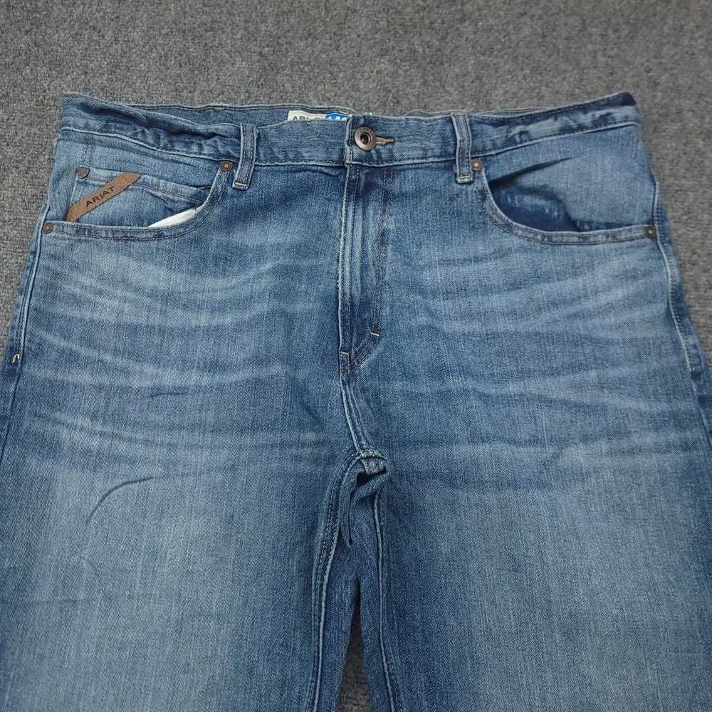 Ariat M2 Legacy Jeans Mens 40x34 Relaxed Boot Cut Medium Wash Denim Work Western